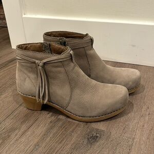 Dansko suede ankle boots